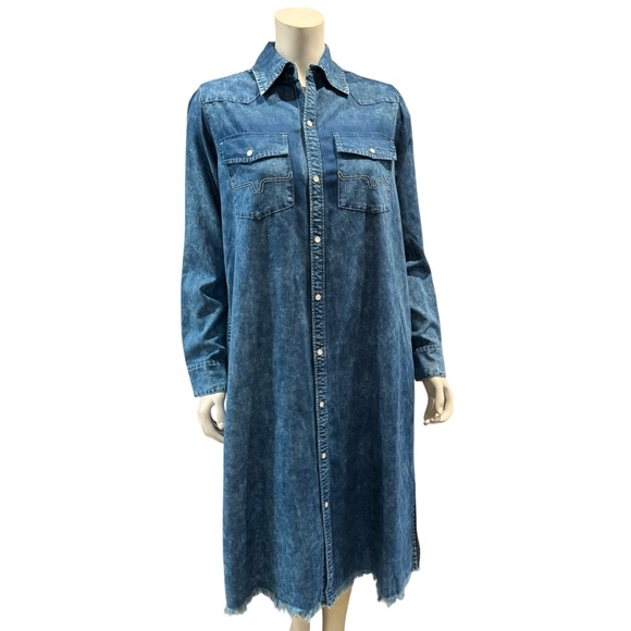 Kimes Ranch Sundowner Chambray Shirt Dress - Picture 11 of 16